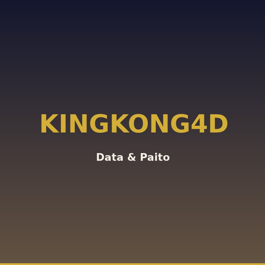 Data Kingkong 4D Result 23 Hari Ini 4 Oktober 2026, (63896)